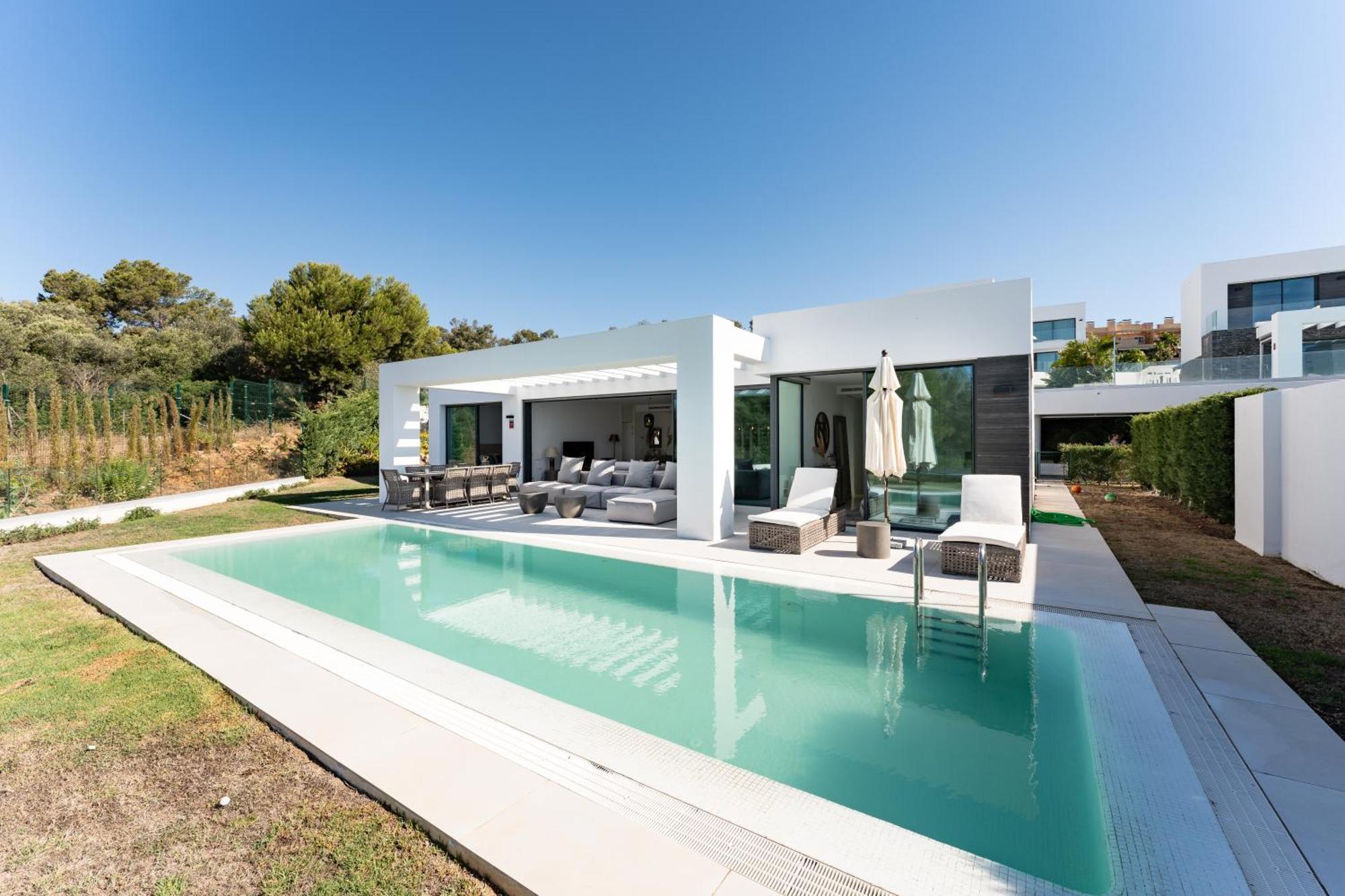 Lujosa Con Vistas Al Mar Villa Marbella